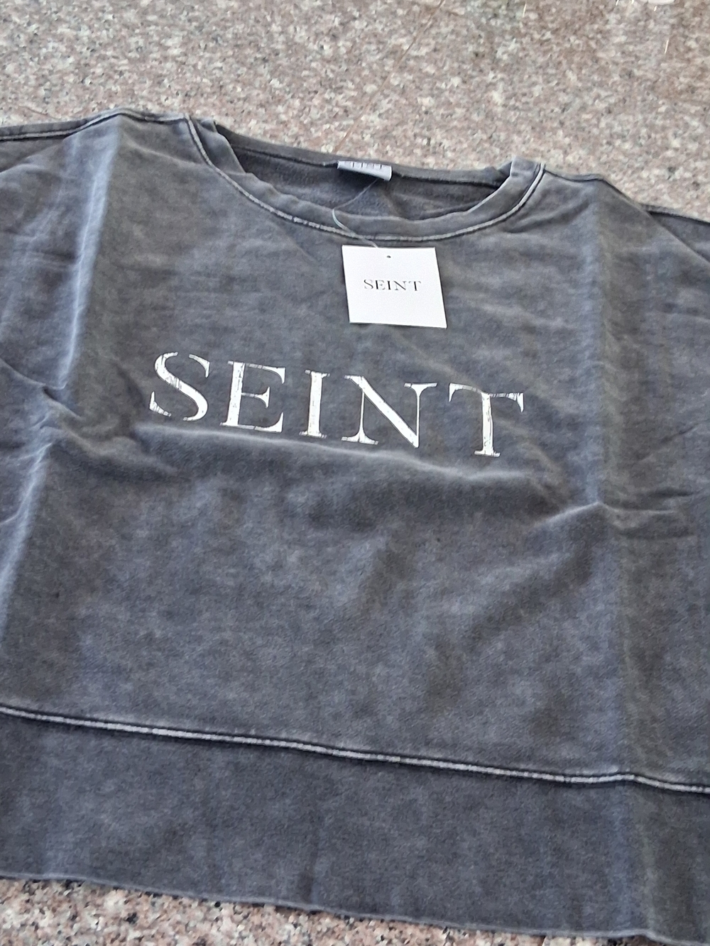 Washed Gray Logo Women's Sweater.Got XXL SIZE Just Let Me No :)